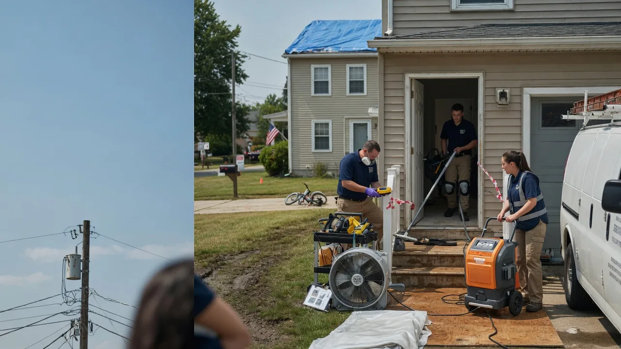 Water Damage Repair in New Springfield, OH near me